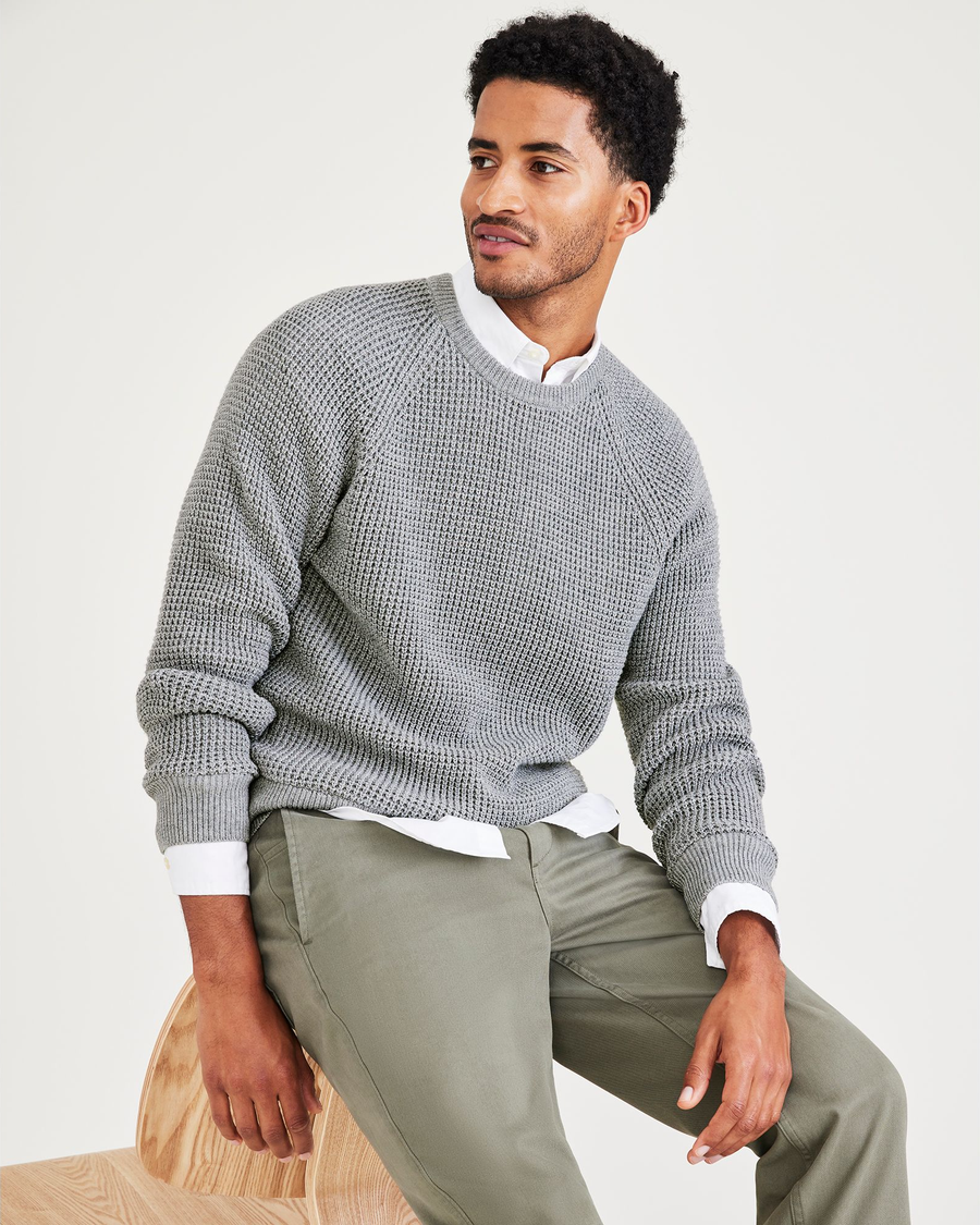 (image for) Innovative Crewneck Sweater, Regular Fit